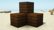Dark Oak planks are one of the best wood types in Minecraft (Image via Sportskeeda Gaming || Mojang Studios)